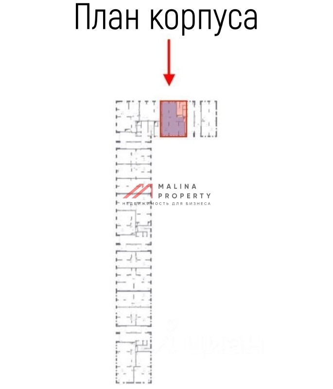 Аренда торгового помещения в ЖК "Горки парк"