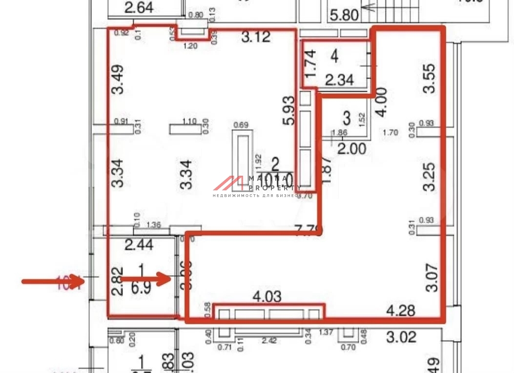 Продажа торгового помещения в округе Проспект Вернадского 