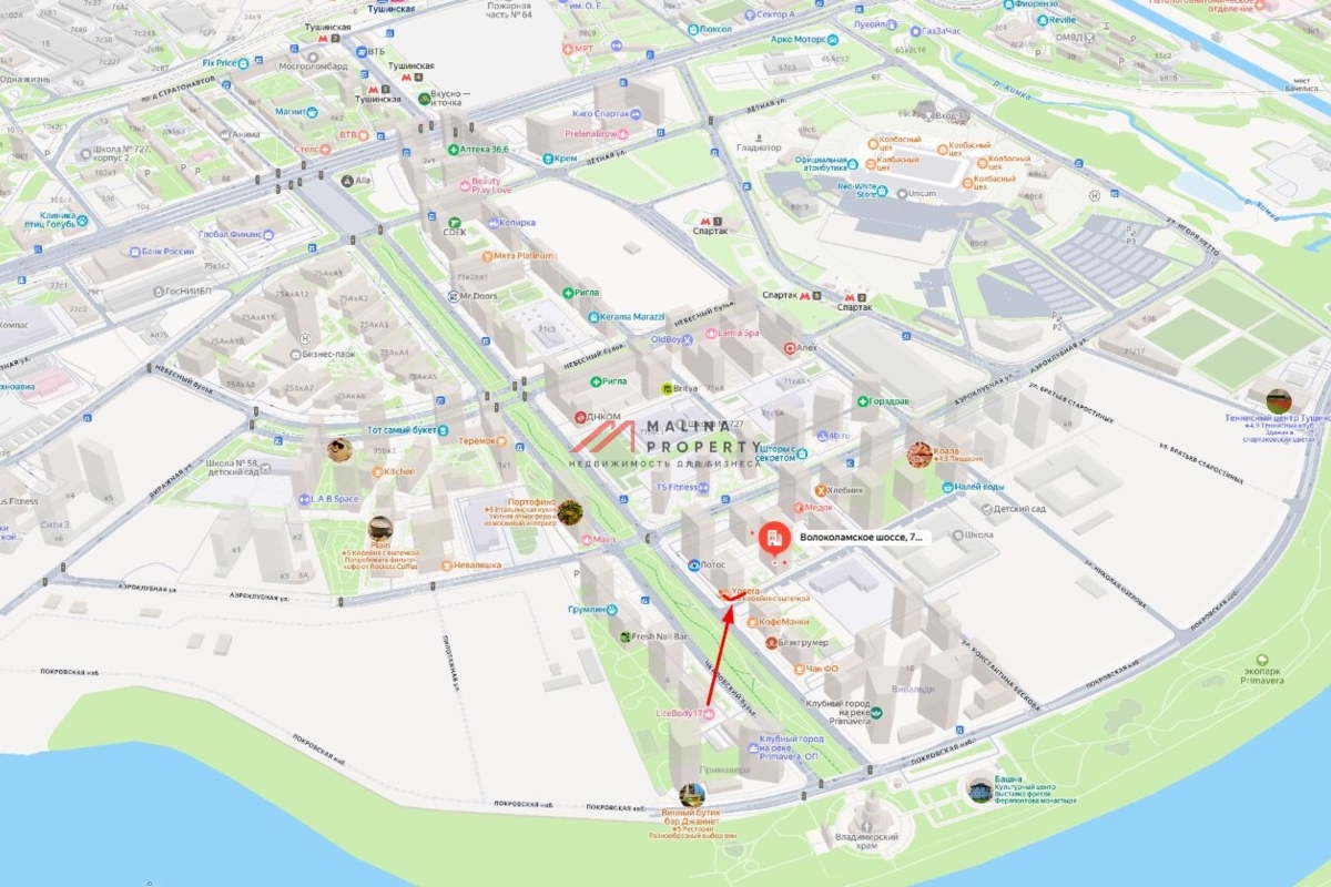 Аренда торгового помещения в ЖК «Holland park»