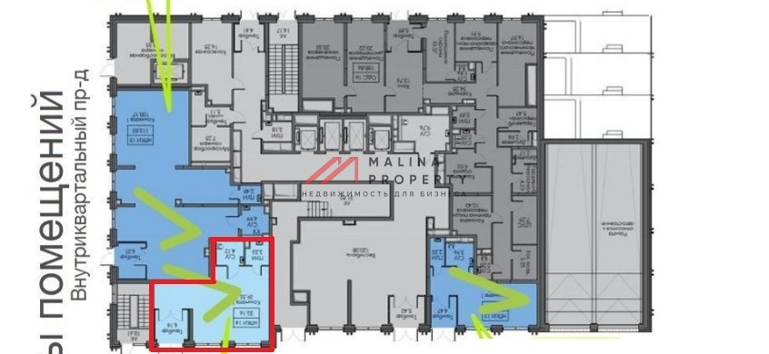 Продажа помещения в жилом комплексе Среда на Кутузовском