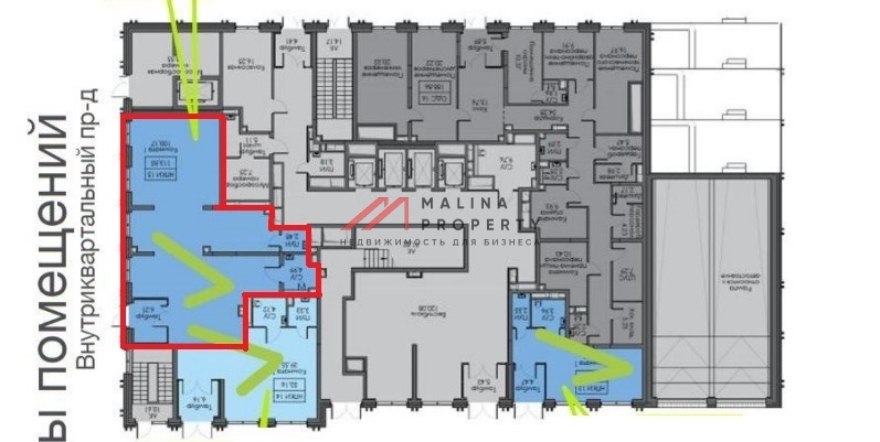 Продажа помещения в жилом комплексе Среда на Кутузовском