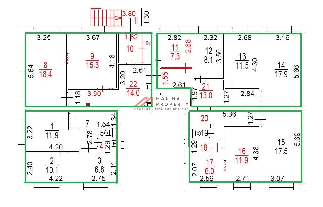Продажа помещения с арендаторами рядом с метро Свиблово 