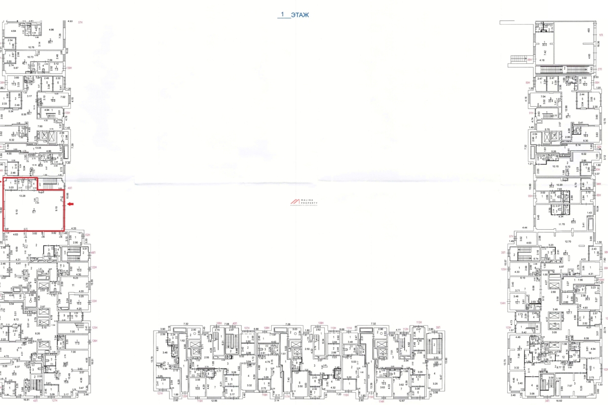 Продажа коммерческого помещения в новом доме