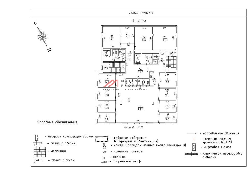Аренда офиса в БЦ "OST House"