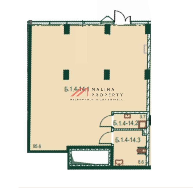 Продажа коммерческого помещения в ЖК "Аура"