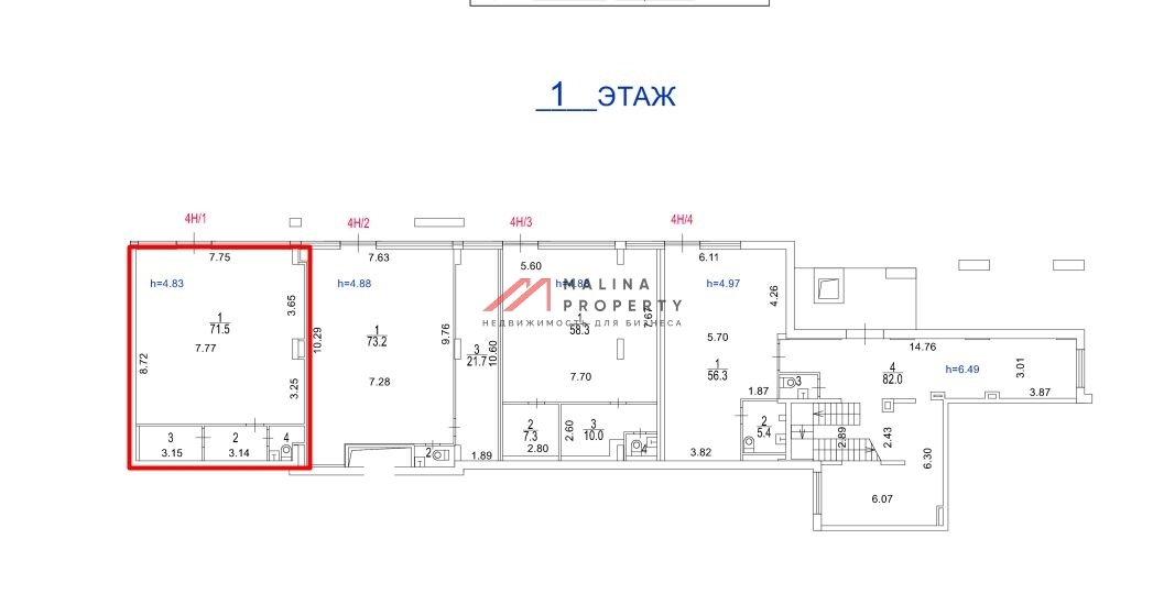 Продажа торгового помещения без арендатора
