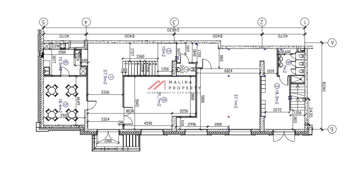 Аренда торгового помещения в ЖК Река