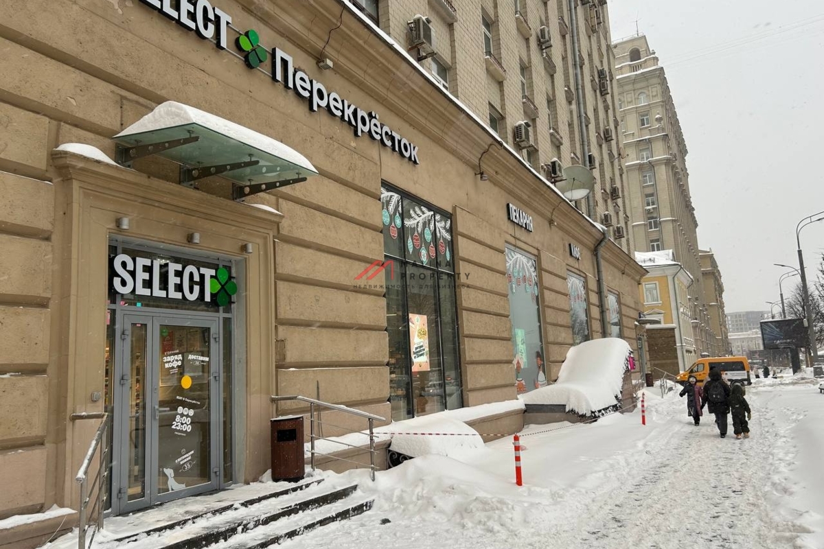 Продажа помещения с арендатором Перекрёсток 