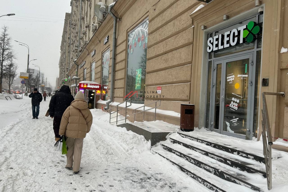 Продажа помещения с арендатором Перекрёсток 