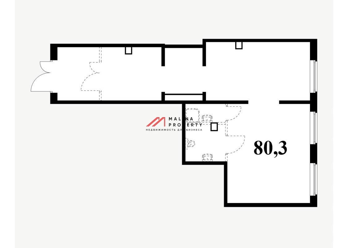 Продажа торгового помещения в ЖК "Люблинский парк"