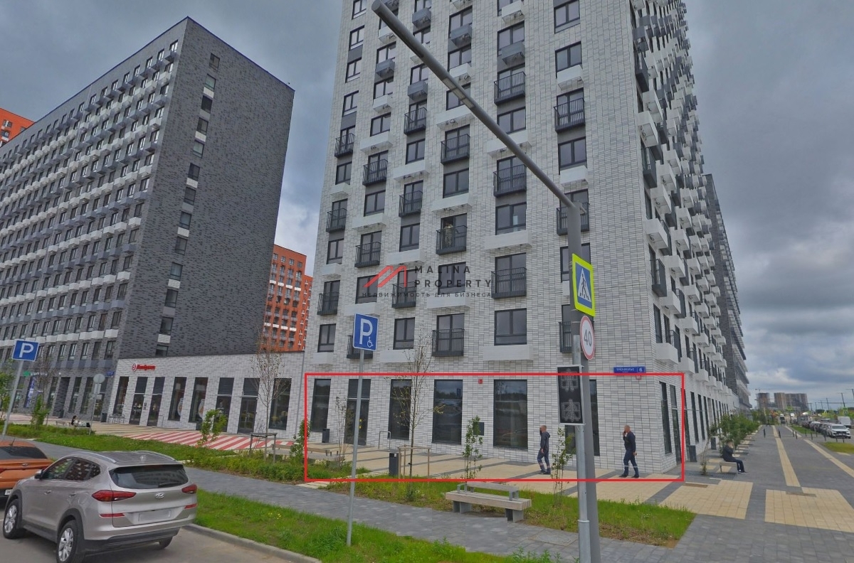 Аренда углового помещения в ЖК "Саларьево парк"