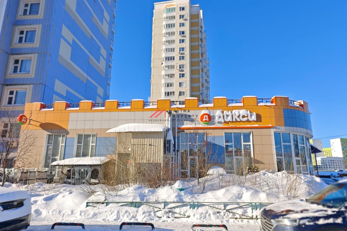 Продажа помещения с арендатором магазин Дикси
