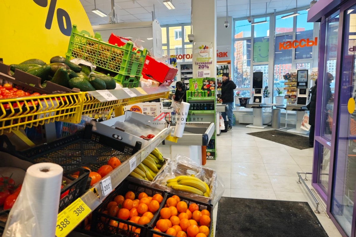 Продажа помещения с арендатором магазин Дикси