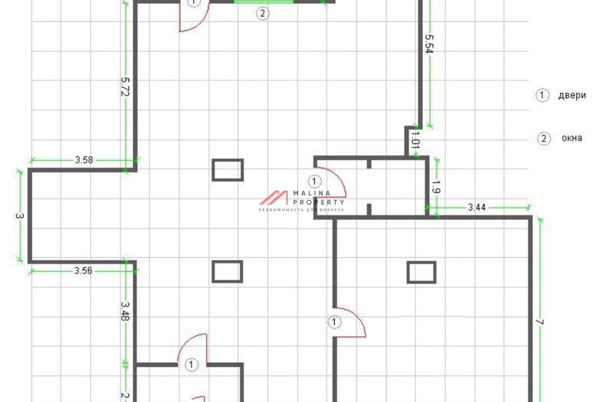 Продажа торгового помещения в ЖК "Изумрудные холмы" 