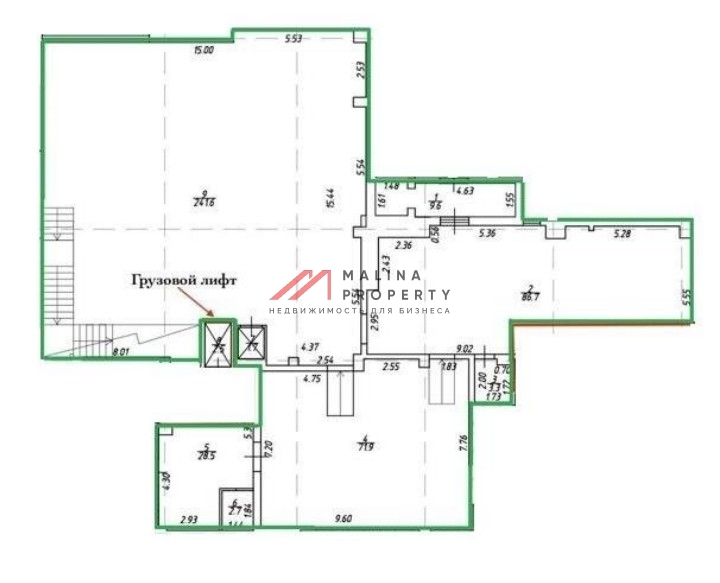 Продажа торгового помещения арендатором "Ozon fresh"