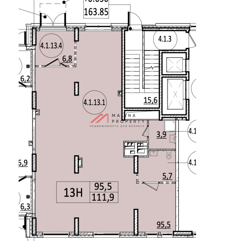 Продажа коммерческого помещения в ЖК Мытищи Парк