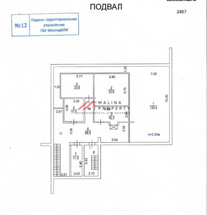 Аренда торгового помещения на Болотниковской улице