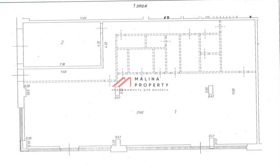 Продажа торгового помещения с арендатором Дикси 