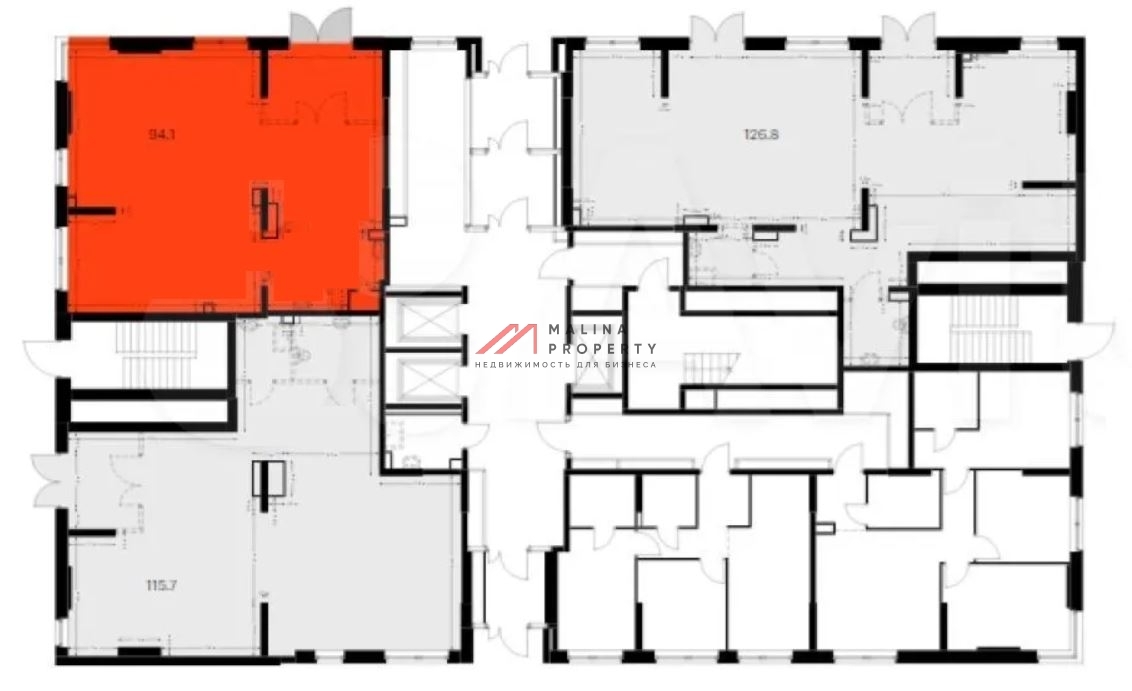 Аренда торгового помещения в жилом комплексе Holland park