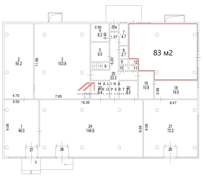Продажа торгового помещения с арендатором рядом с метро "Шипиловская"