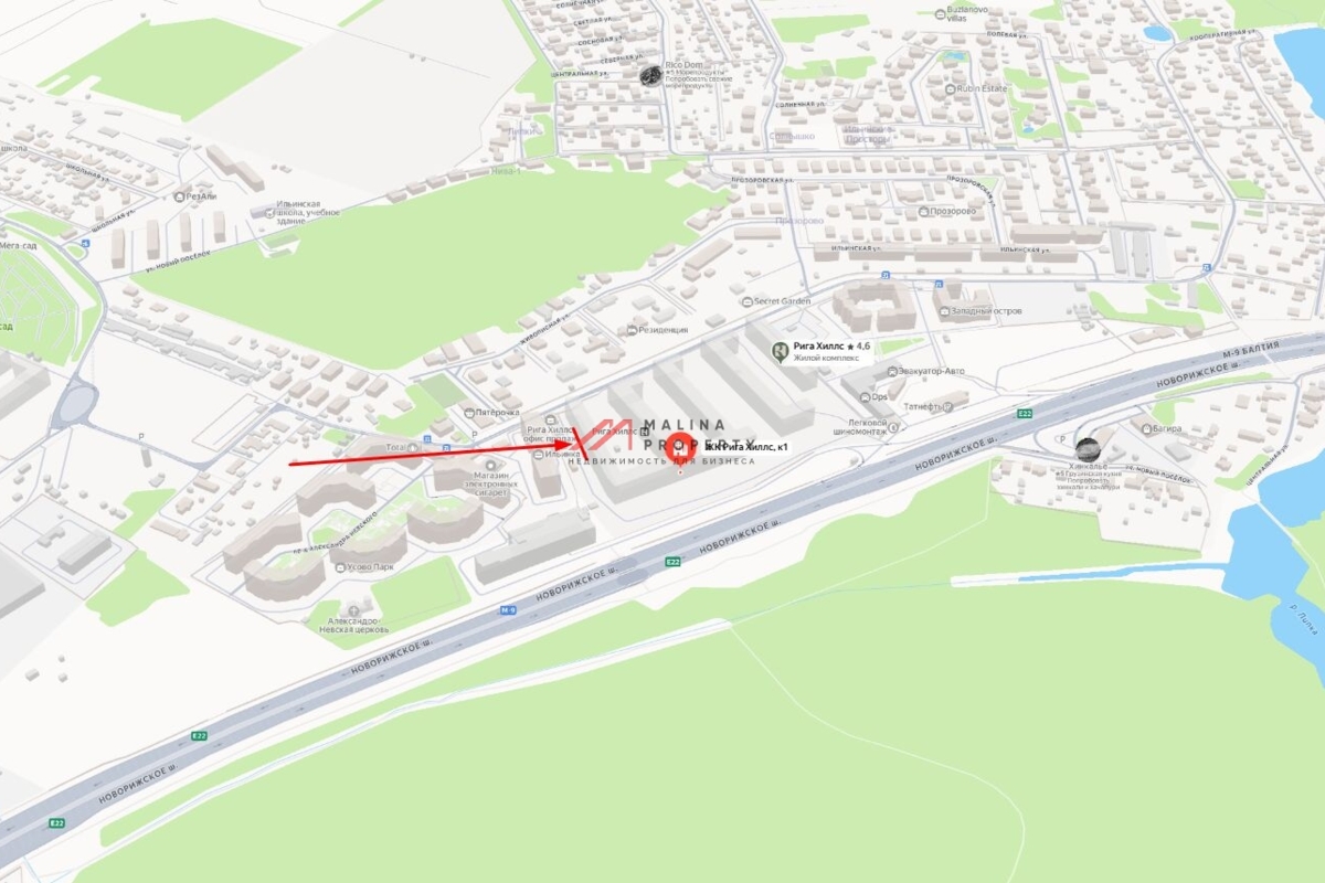 Продажа помещения с арендатором Магнит в ЖК "Riga Hills"