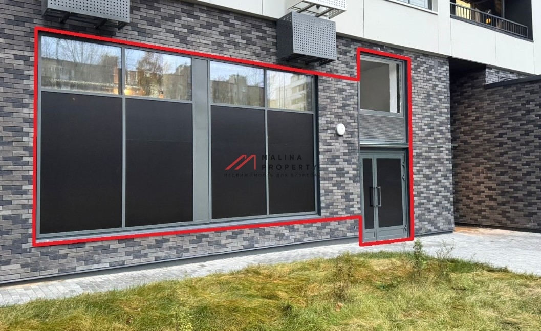 Аренда торгового помещения в новом доме 