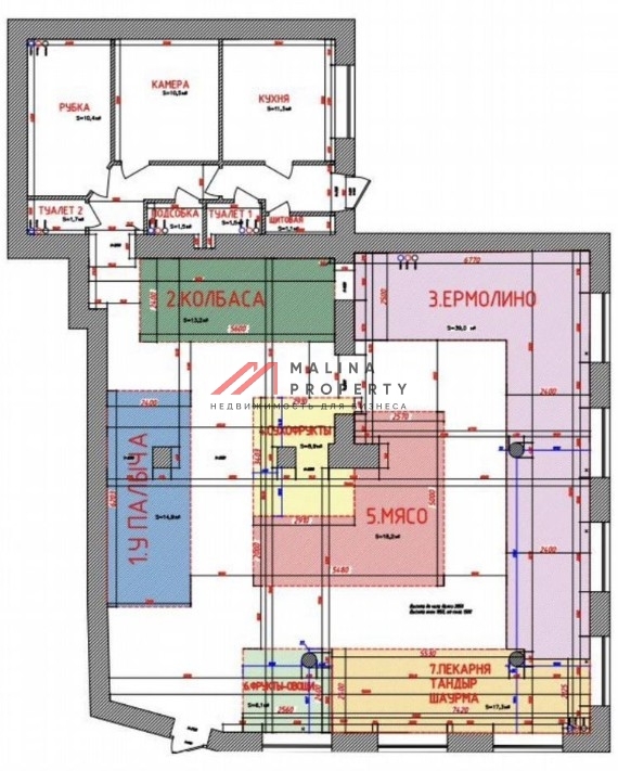 Продажа торгового помещения в Лефортово