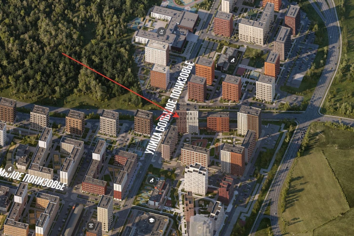 Аренда торгового помещения в ЖК "Саларьево парк