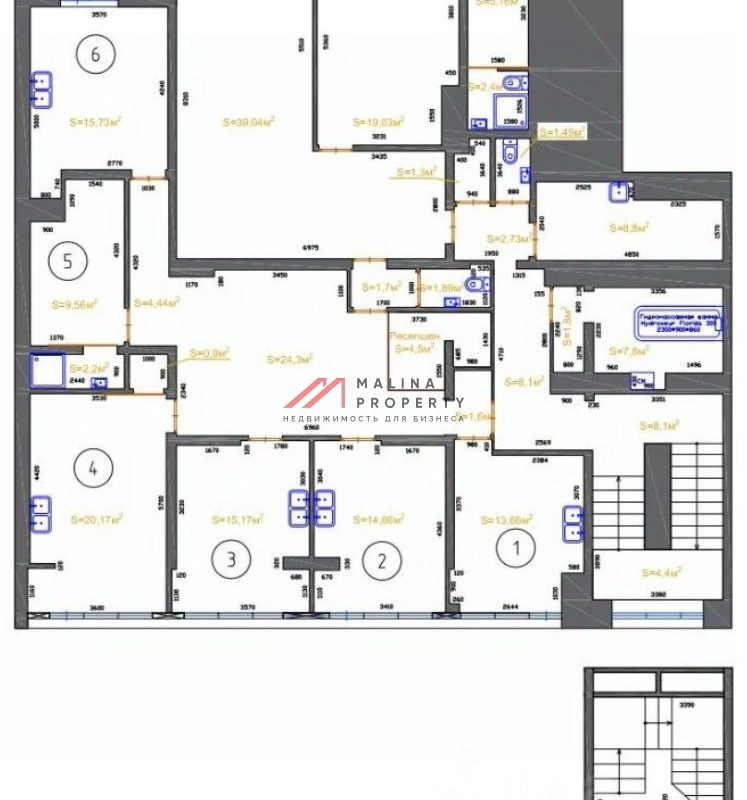 Продажа помещения под медцентр в ЖК "Скай Форт"