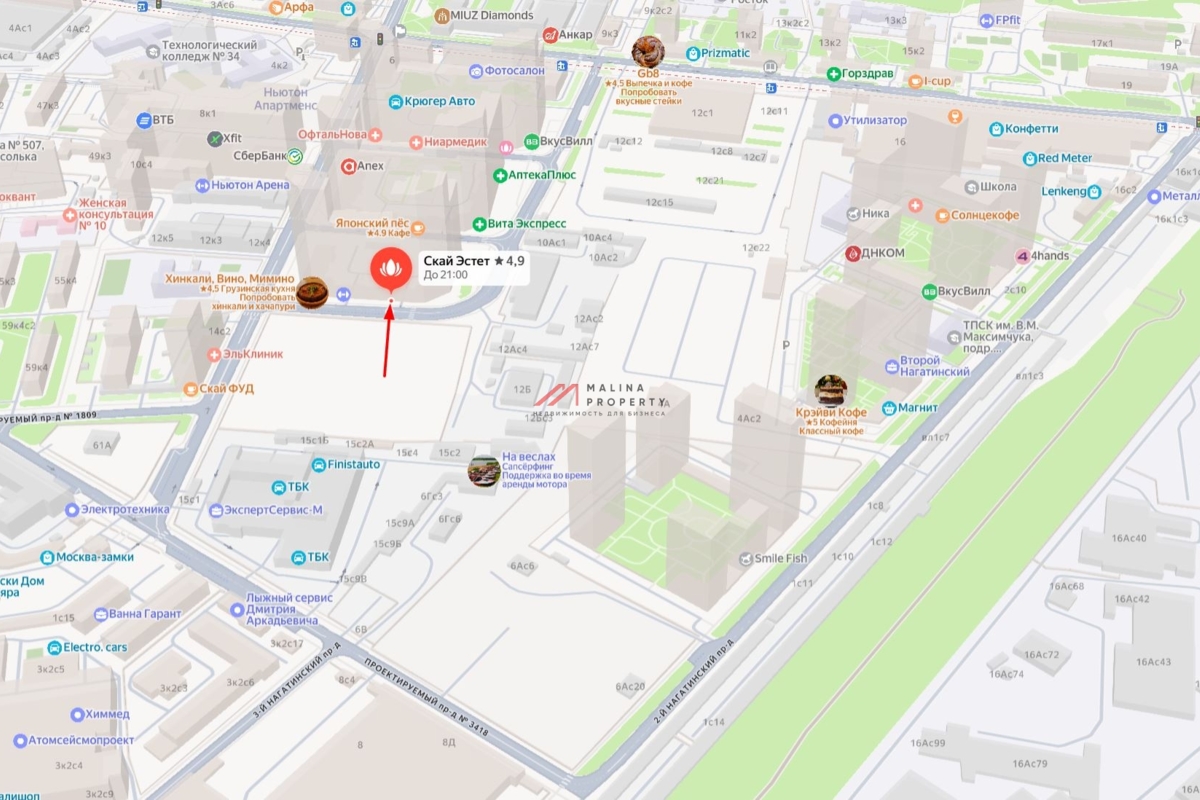 Продажа помещения под медцентр в ЖК "Скай Форт"