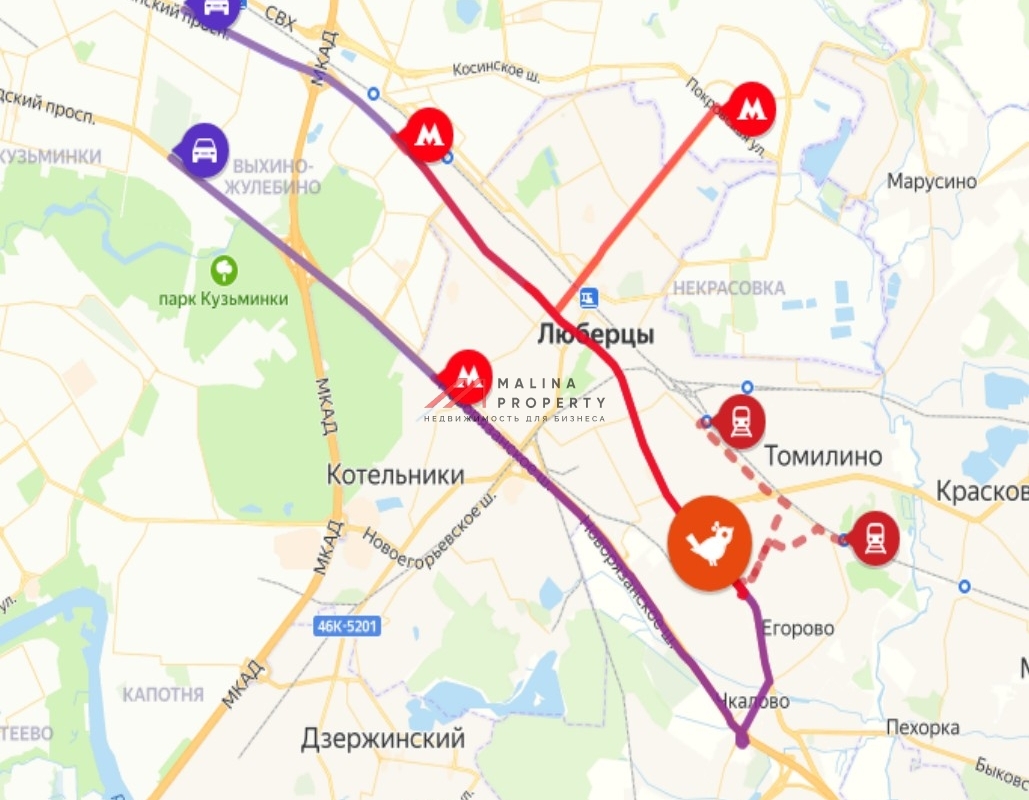 Продажа коммерческого помещения  в ЖК Новотомилино