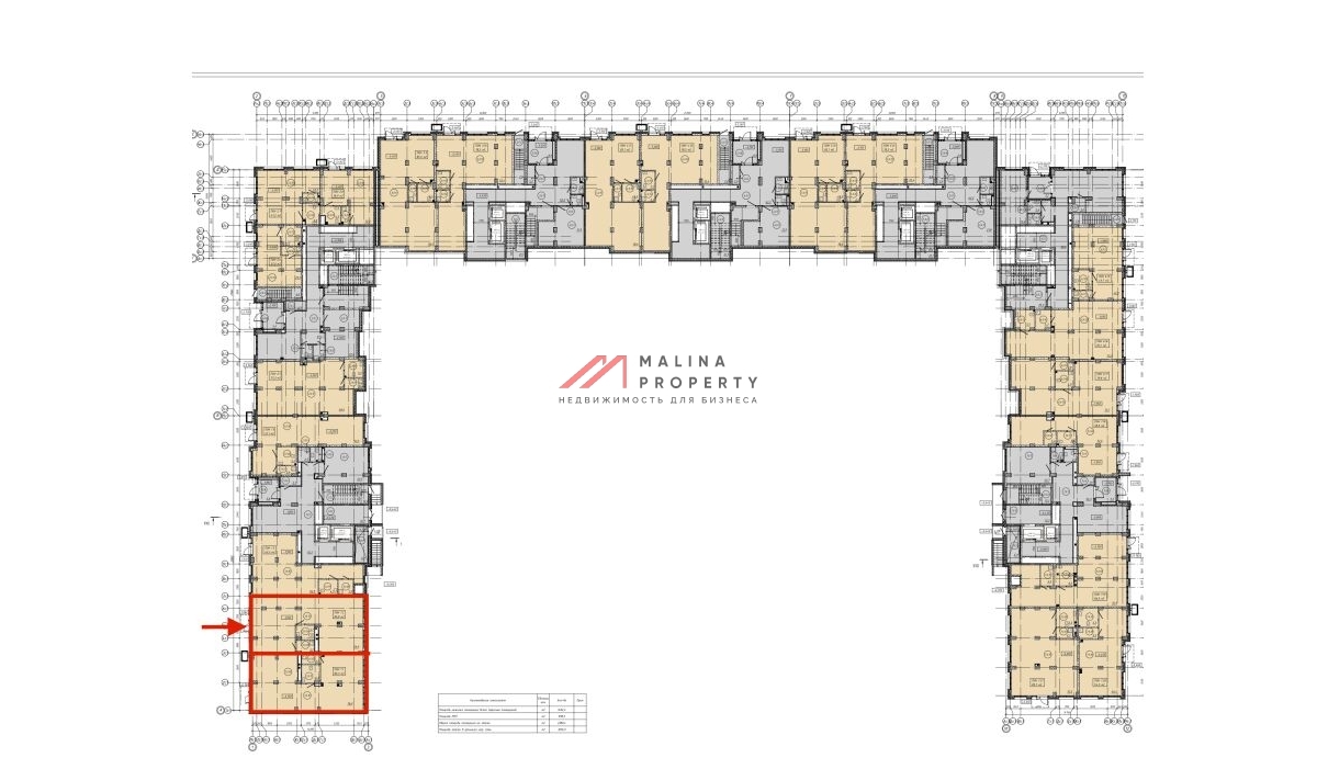 Продажа помещения в жилом комплексе Южная Битца