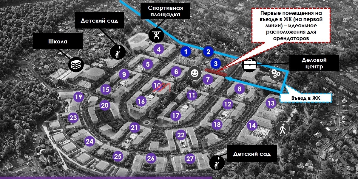 Продажа торгового помещения в ЖК "Новое Летово"