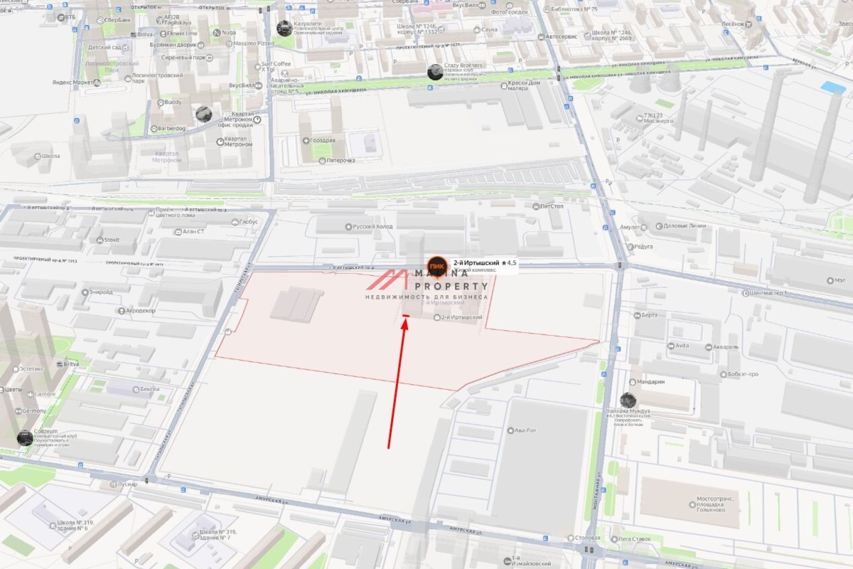 Продажа торгового помещения с арендатором Магнит 