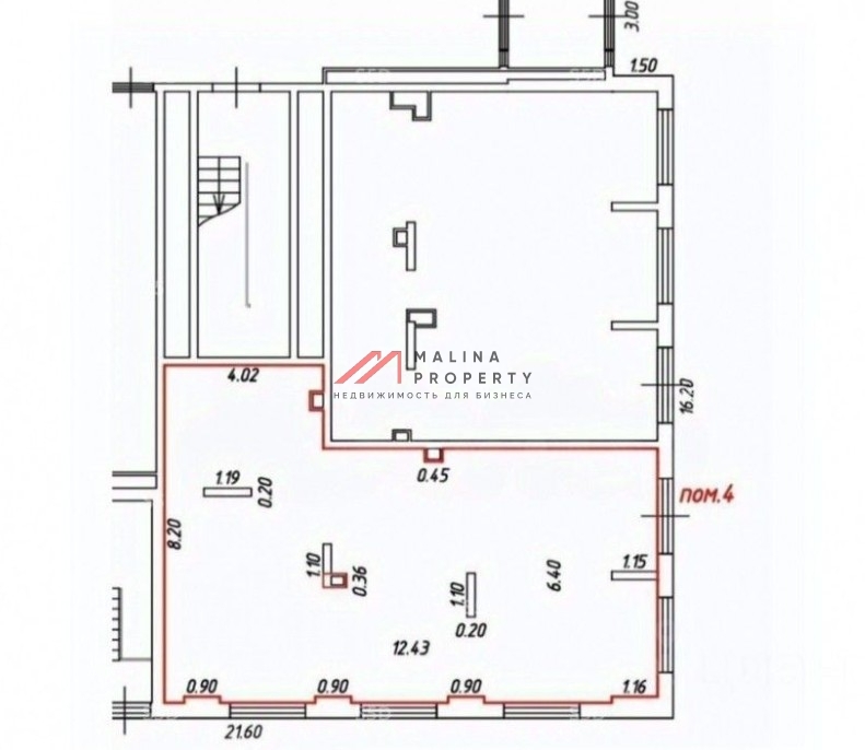 Продажа помещения в ЖК Ильинские луга