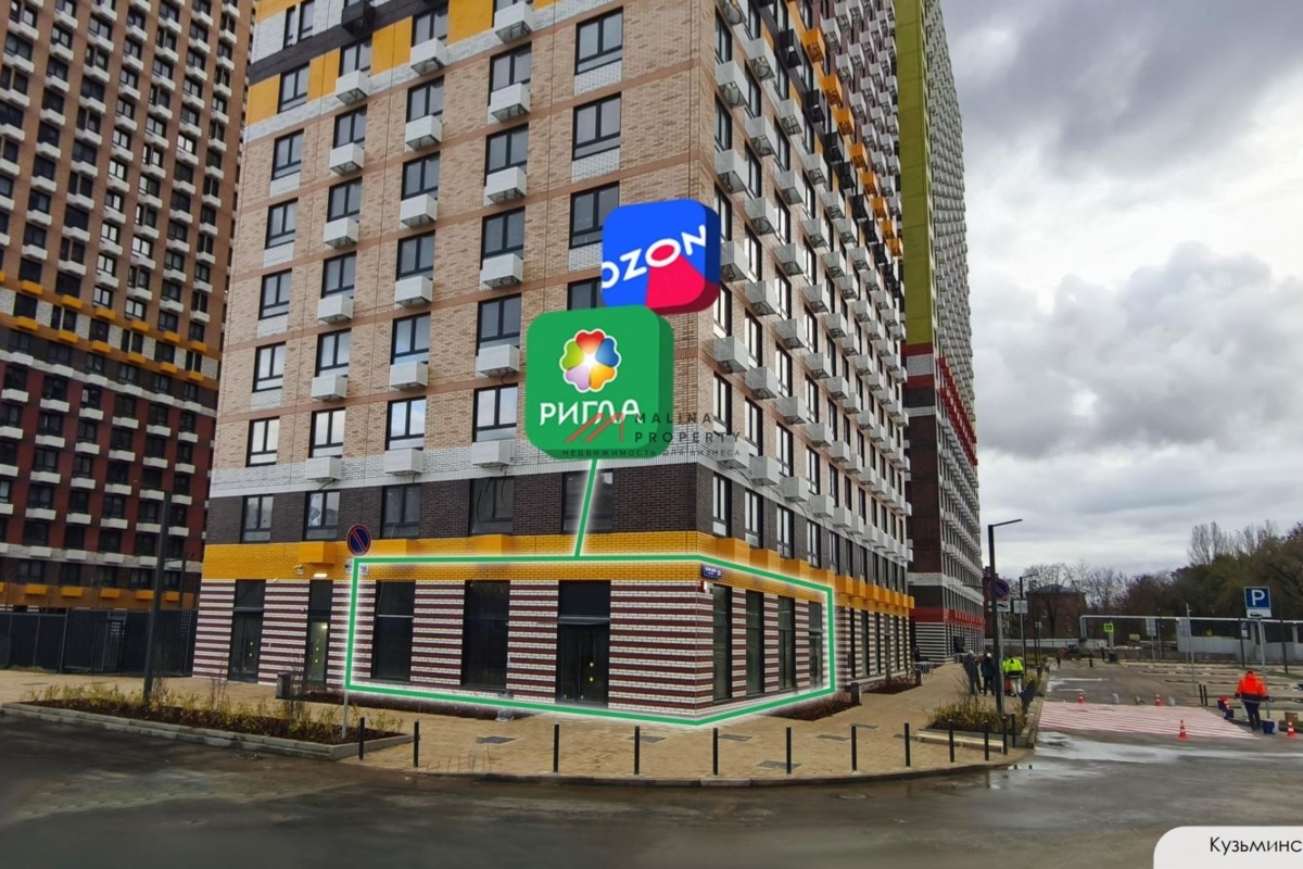 Продажа помещения с арендаторами в ЖК "Кузьминский Лес" 