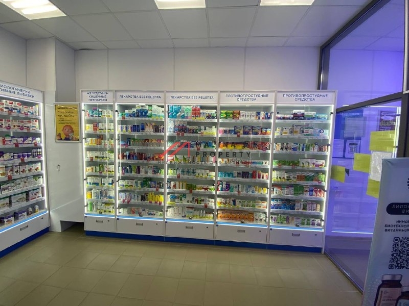 Продажа торгового помещения с арендатором аптека Здравсити