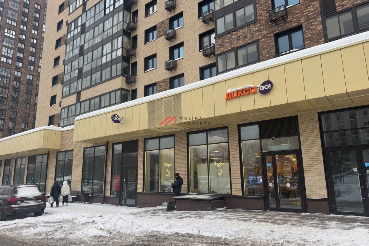 Продажа торгового помещения с магазином Дикси Go