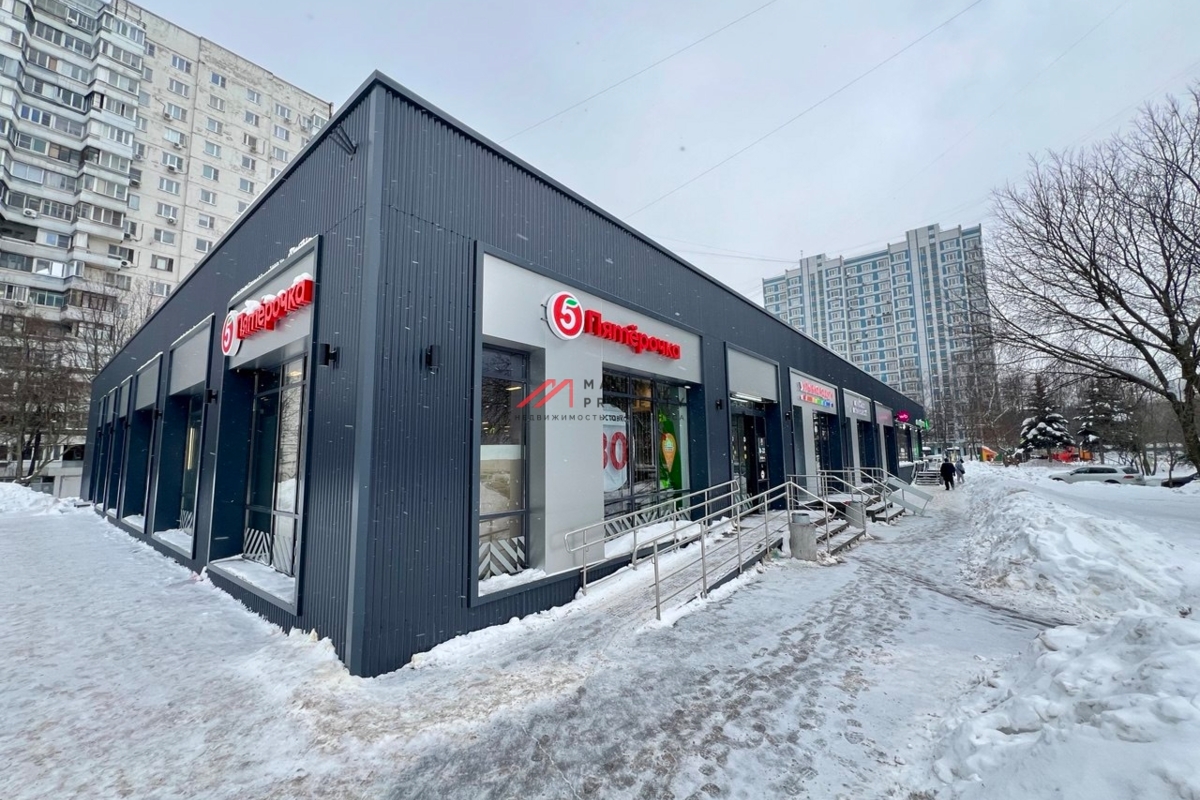 Продажа торгового помещения с сетевыми арендаторами