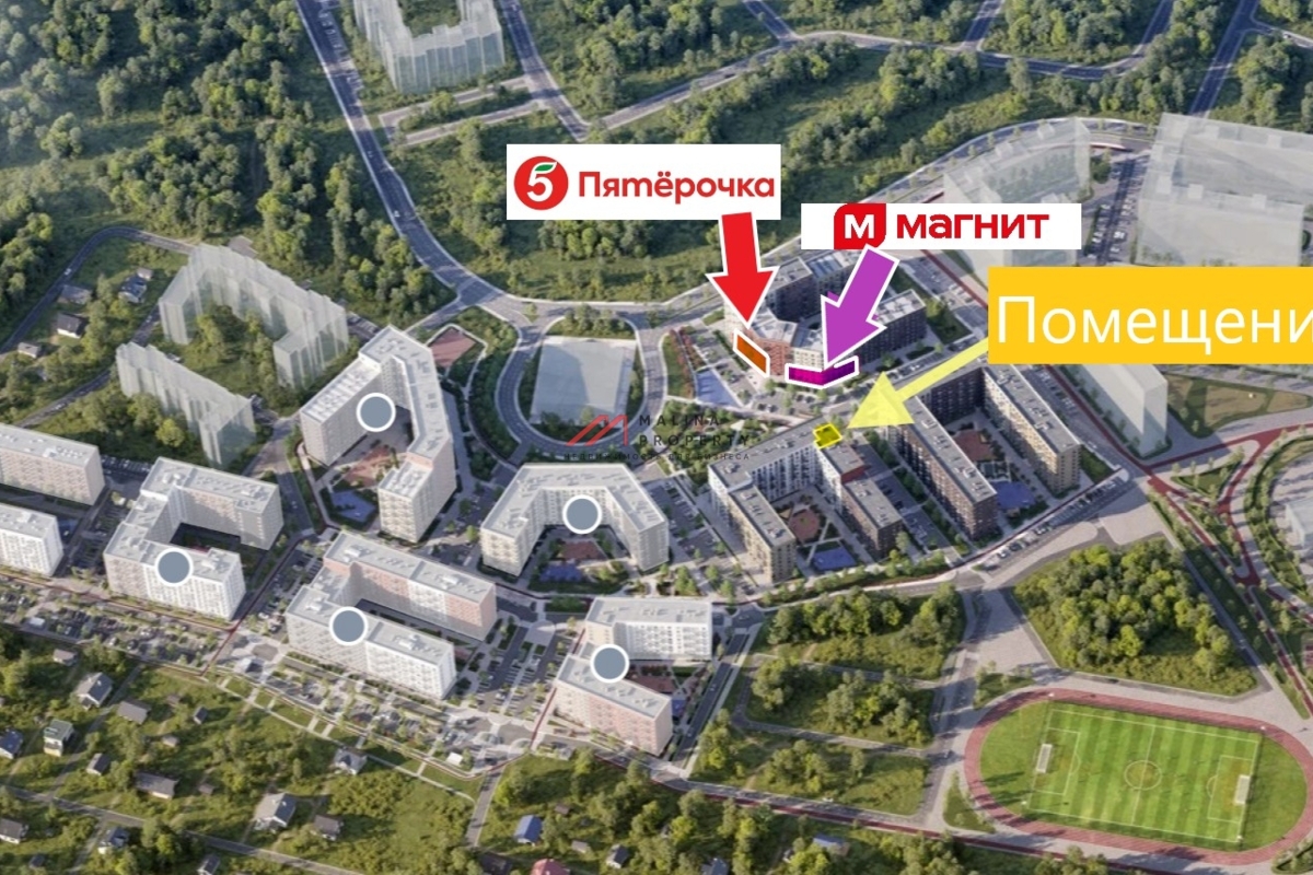 Продажа помещения в жк Рублевский квартал