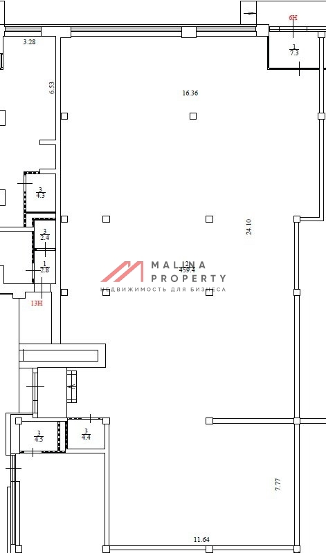 Продажа торгового помещения с магазином Магнит