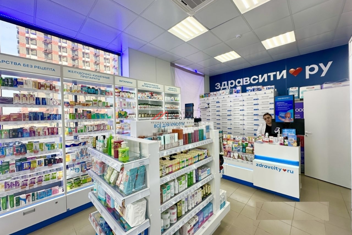 Продажа торгового помещения с аптекой Здравсити
