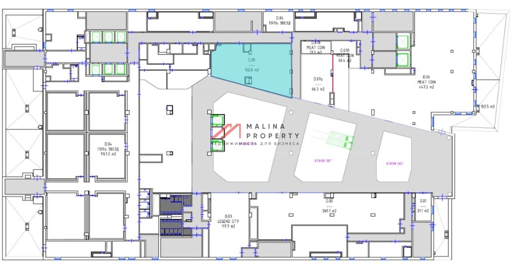 Аренда офиса в ТДК Смоленский пассаж