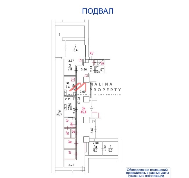 Продажа помещения с арендатором супермакрет Магнолия