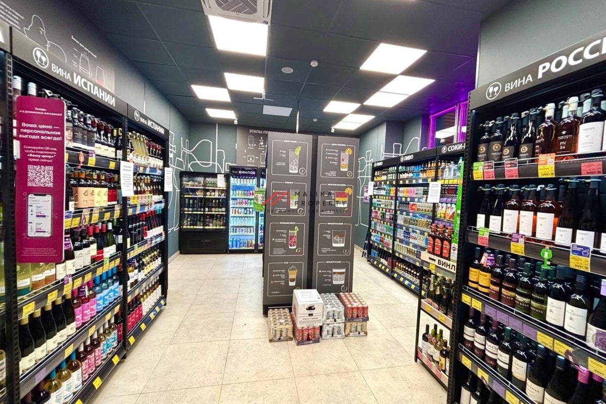 Продажа торгового помещения с арендатором Винлаб