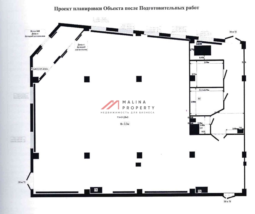 Аренда торгового помещения в ЖК Мой адрес Вертолетчиков