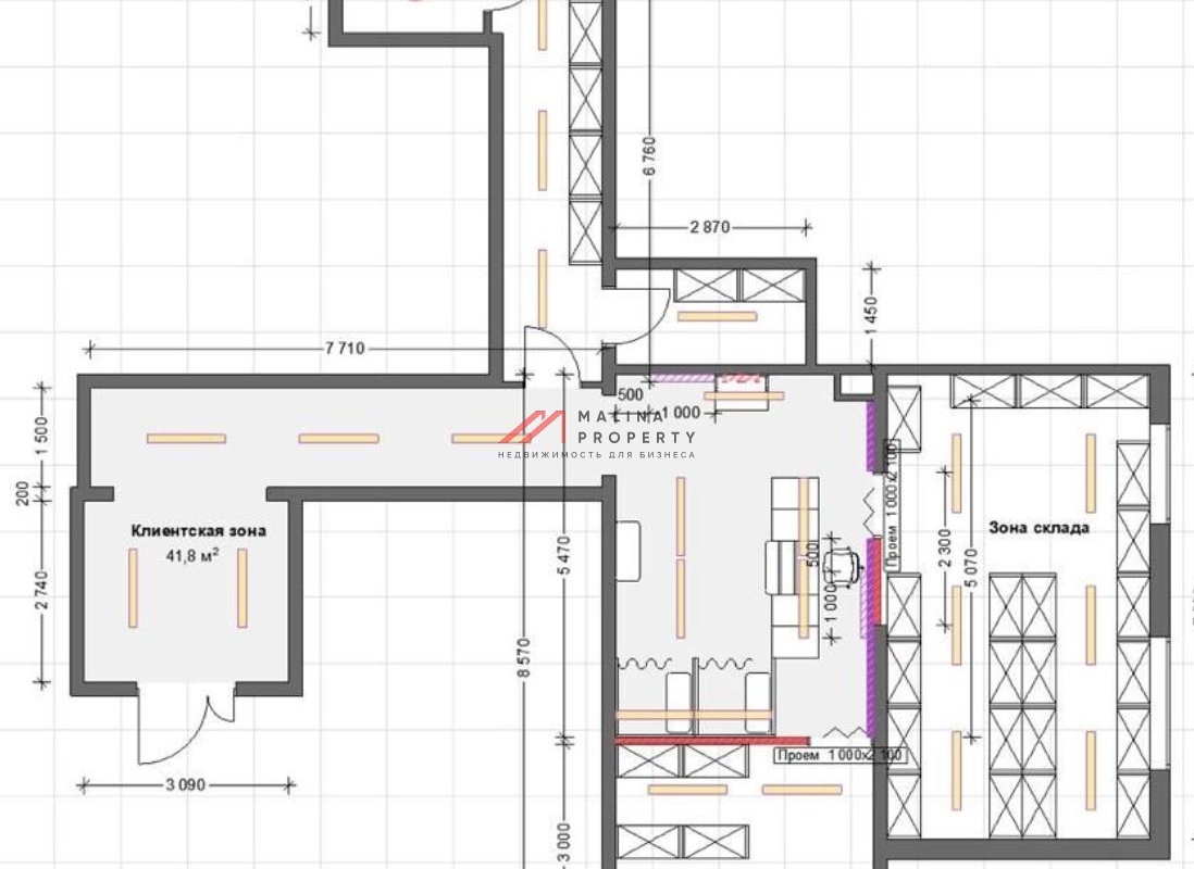 Продажа помещения с Wildberries  в ЖК «Домодедовский»