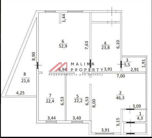 Продажа торгового помещения у м. Кузьминки
