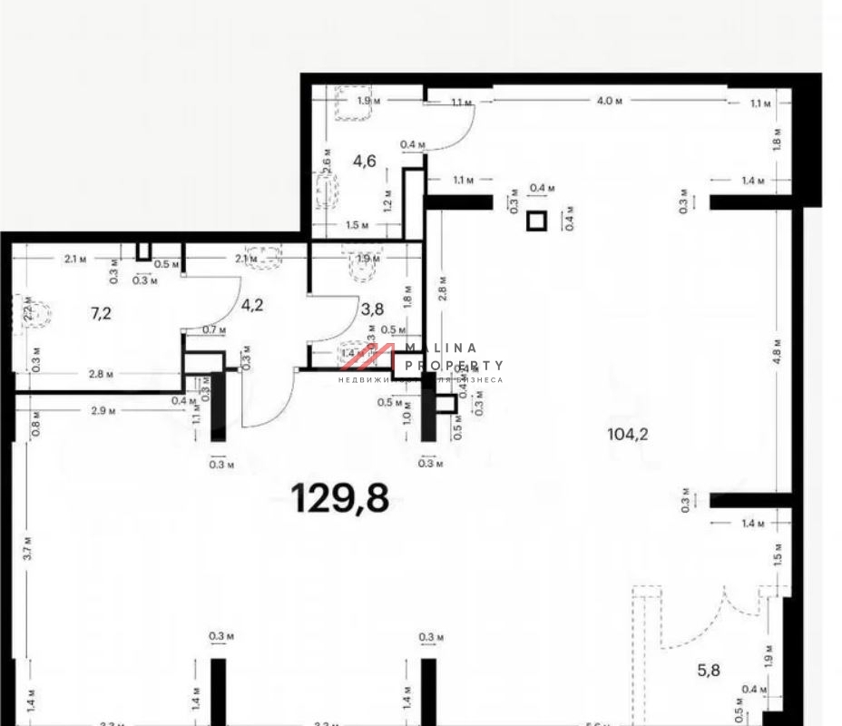 Продажа коммерческого помещения в ЖК "Никольские луга"