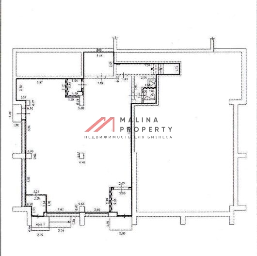 Продажа помещения с арендатором Магнит Косметик